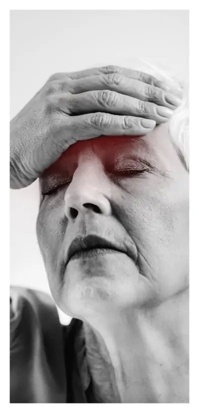 ALZHEIMER'S DISEASE with lady