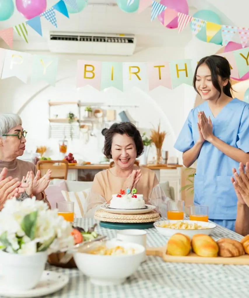 Dementia with a family member